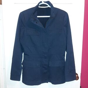 Theory Cotton Military Style Jacket